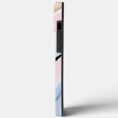 Aangepaste naam marmer Ombre Case-Mate iPhone Case (Achterkant / Links)