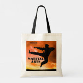 Aangepaste Naam Martial Arts Tote Bag (Achterkant)