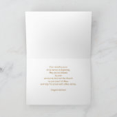 Aangepaste naam, Matthew Gefeliciteerd Altaarserve Kaart (Binnen)