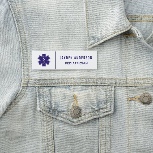 Aangepaste naam | Medische kaduceus | Naam van de  Naamplaatje (In situ)