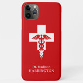 Aangepaste naam Medische Professionele telefoonkwe Case-Mate iPhone Case (Achterkant)