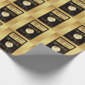 Aangepaste naam Meisje die houdt van k-pop fandom Cadeaupapier (Hoek)