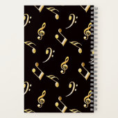 Aangepaste naam Meisje die houdt van k-pop fandom Notitieboek (Achterkant)