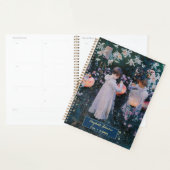 Aangepaste Naam Meisjes  Kunst Gouden Monogram 202 Planner (Display)