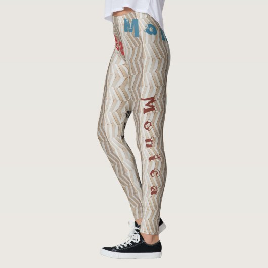 Aangepaste Naam Meisjes Leggings (Links)