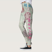 Aangepaste Naam Meisjes Leggings (Links)