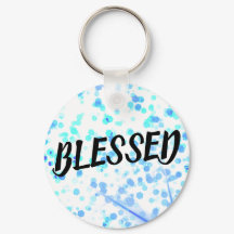 Aangepaste naam met BLESSED Inspirerend