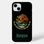 Aangepaste naam Mexicaanse Adelaar Case-Mate iPhone Case (Achterkant)