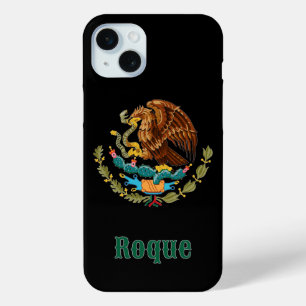 Aangepaste naam Mexicaanse Adelaar iPhone 15 Mini Hoesje