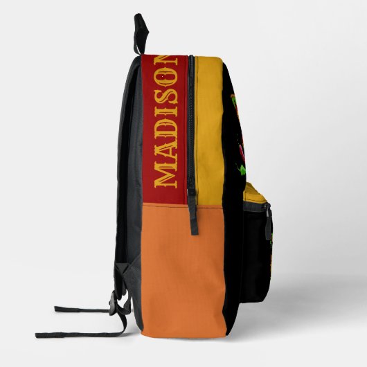 Aangepaste naam Mexico Bedrukte Rugzak (Links)