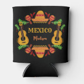 Aangepaste naam Mexico Blikjeskoeler (Voorkant)