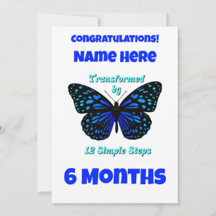 Aangepaste naam/mijlpaal getransformeerd  feestdagenkaart