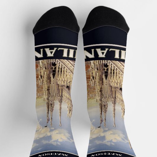 Aangepaste naam Milano (Milaan) Sokken (Top)