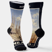 Aangepaste naam Milano (Milaan) Sokken (Gebogen)