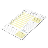 Aangepaste naam minimale dagelijkse planner-Notiti Notitieblok (Schuin)