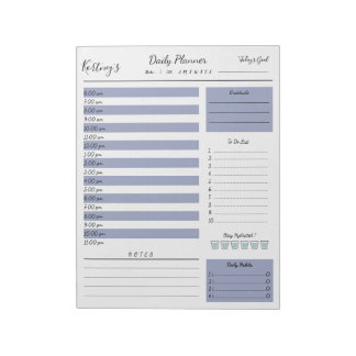 Aangepaste naam minimale dagelijkse planner-Notiti Notitieblok