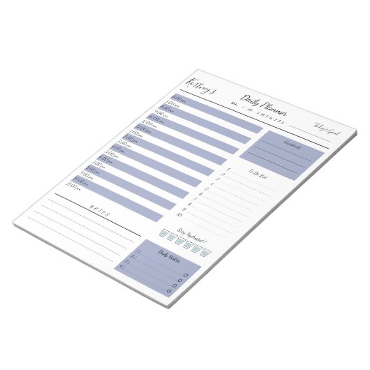 Aangepaste naam minimale dagelijkse planner-Notiti Notitieblok (Schuin)