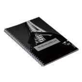 Aangepaste naam minimale visitekaartontwerp notitieboek (Rechterzijde)