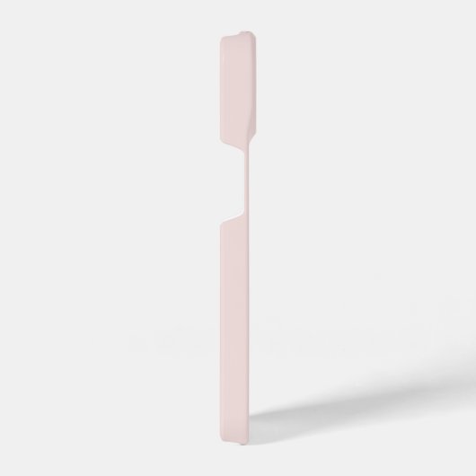 Aangepaste naam Minimalist Pink iPhone Hoesje (Rechterkant)