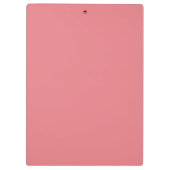 Aangepaste naam minimalistisch één kleur klembord (Achterkant)