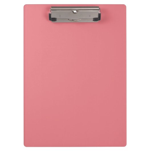 Aangepaste naam minimalistisch één kleur klembord (Voorkant)