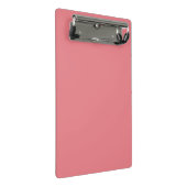 Aangepaste naam Minimalistisch één kleur Mini Klembord (Schuin)