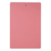 Aangepaste naam Minimalistisch één kleur Mini Klembord (Achterkant)