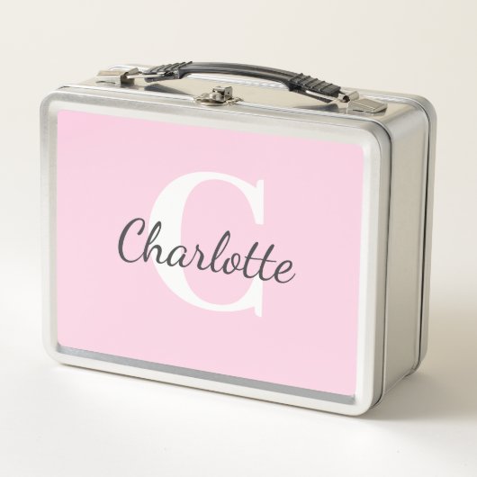 Aangepaste naam Minimalistisch monogram (Voorkant)