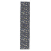 Aangepaste naam minimalistische bloemendinerloper medium tafelloper (Voorkant)