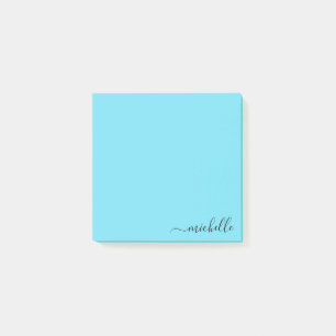 Aangepaste naam Minimalistische gepersonaliseerde  Post-it® Notes