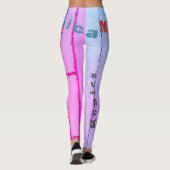 Aangepaste naam Mode Leggings (Achterkant)