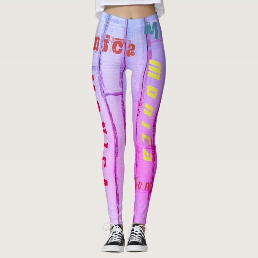 Aangepaste naam Mode Leggings (Voorkant)
