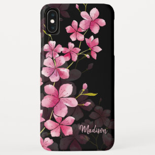 Aangepaste naam  Modern Floral Cherry Blossom Patt Case-Mate iPhone Case