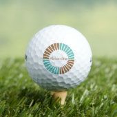 Aangepaste naam Modern Golfballen (Insitu Shirt)