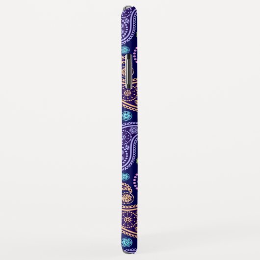 Aangepaste naam modern Paisley Pattern Case-Mate iPhone Case (Achterkant/rechts)