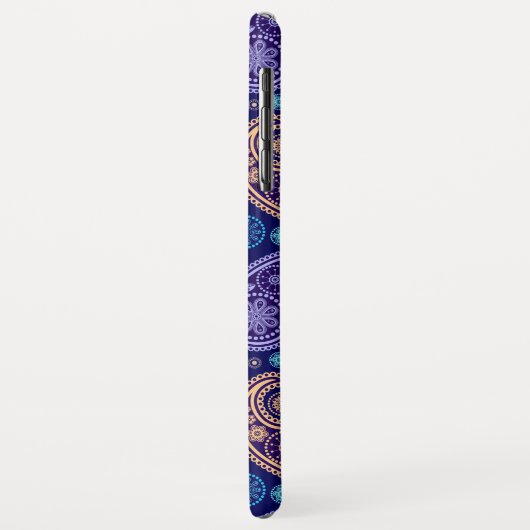 Aangepaste naam modern Paisley Pattern Case-Mate iPhone Case (Achterkant/links)