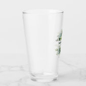 Aangepaste naam moderne bloemige meisjesachtige ko glas (Rechts)