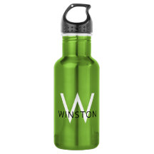 Aangepaste naam Moderne Eenvoudige Monogram Sporte