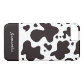 Aangepaste naam| Moderne en koeienvanger Case-Mate iPhone Case (Achterkant (Horizontaal))