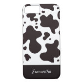 Aangepaste naam| Moderne en koeienvanger Case-Mate iPhone Case (Achterkant)