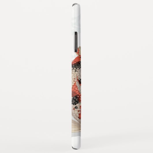 Aangepaste naam  | Moderne Japanse Koi Fish Case-Mate iPhone Case (Achterkant/rechts)