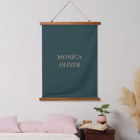 Aangepaste naam moderne professionele minimalistis hangend wandkleed (Slaapkamer)