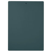 Aangepaste naam moderne professionele minimalistis klembord (Achterkant)