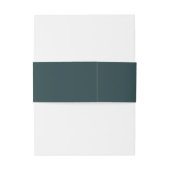 Aangepaste naam moderne professionele minimalistis uitnodigingen wikkel (Achterkant Voorbeeld)