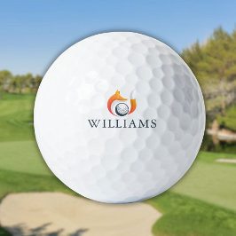 Aangepaste naam moderne vos- en kogelgewalste voor golfballen