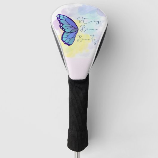 aangepaste naam moderne vrouwen  golfheadcover (Voorkant)