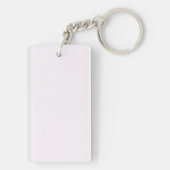 aangepaste naam moderne vrouwen sleutelhanger (achterkant)