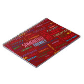 Aangepaste naam Moderne woordkunst Voeg uw eigen w Notitieboek (Linkerzijde)