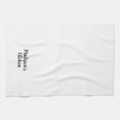 Aangepaste naam Moederdag Birthday-cadeau Theedoek (Horizontaal)
