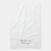 Aangepaste naam Moederdag Birthday-cadeau Theedoek (Verticaal)